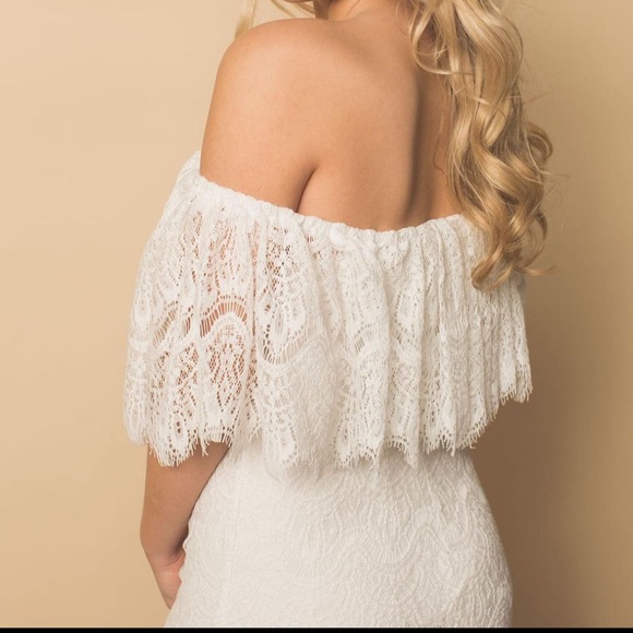 Bohemian Wedding Dress - Picture 1 of 5